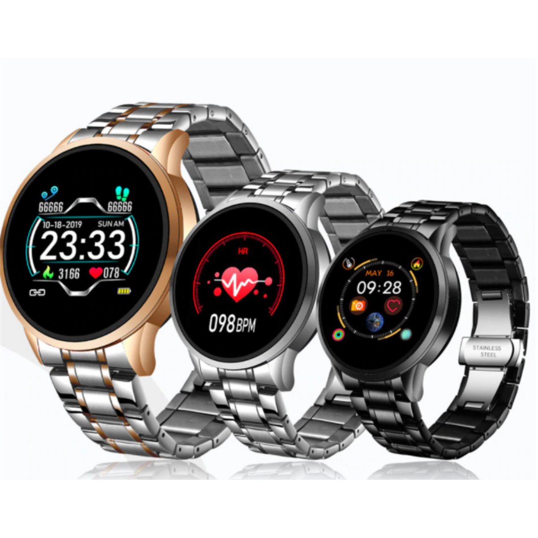 Men's smartwatch with a classic design – modern features