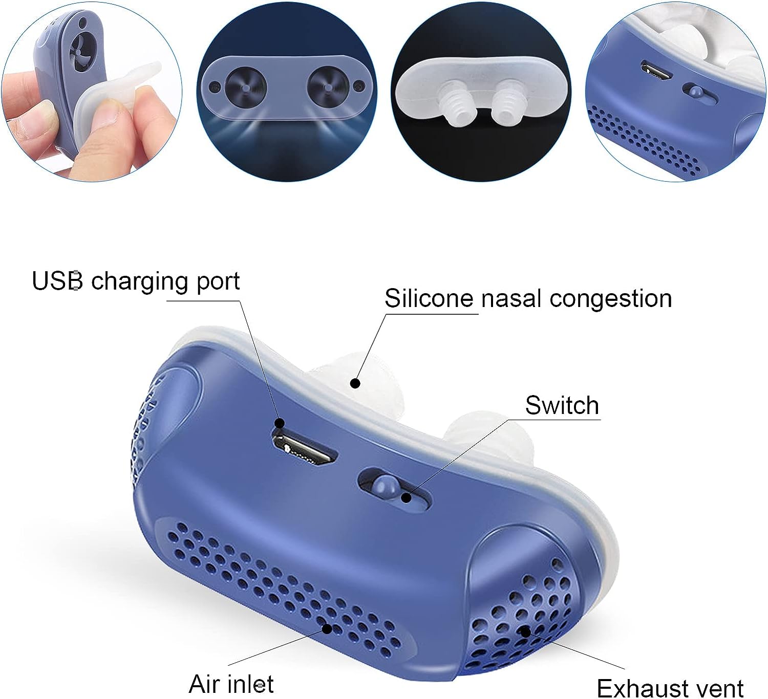 Travel Device Sleep Apnea Portable – Anti-Snoring