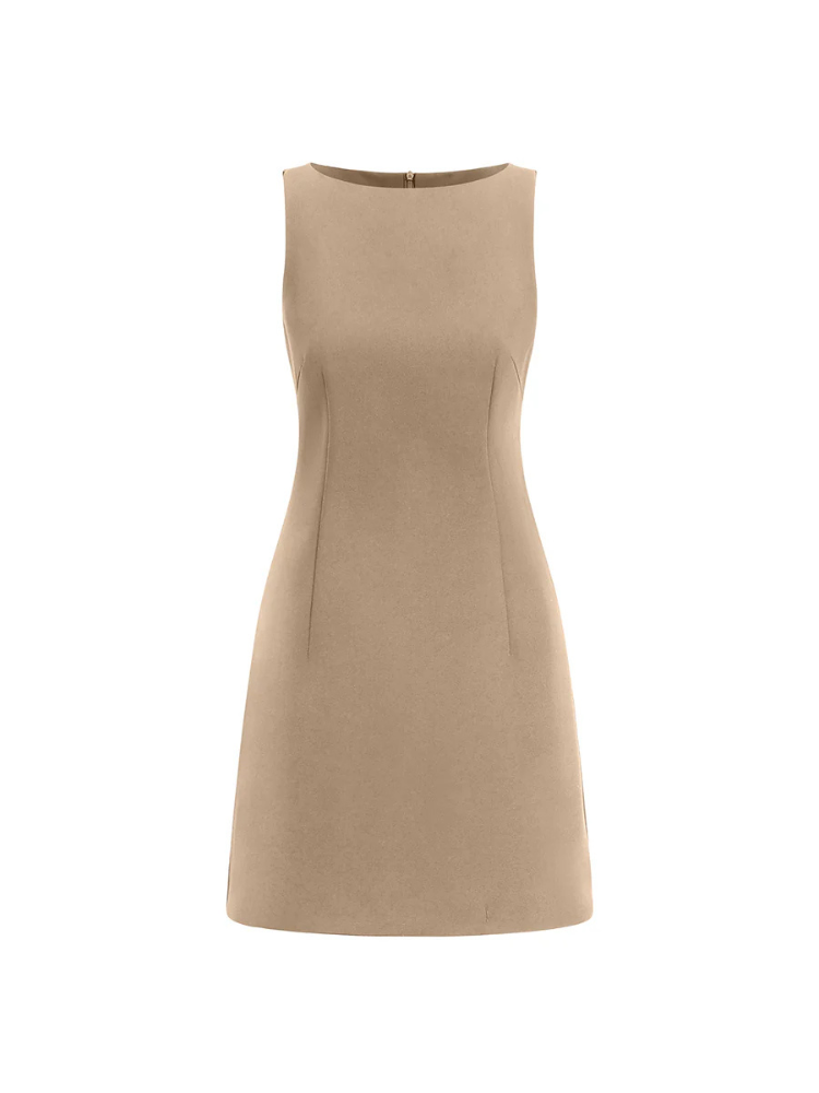 Amira | Women’s Short Dress | Sleeveless Minimal Fit