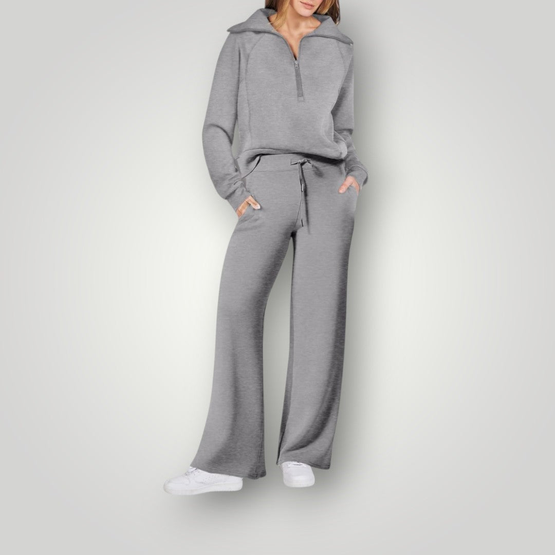 Women's Loungewear Set - Two-pPiece Relaxed Fit
