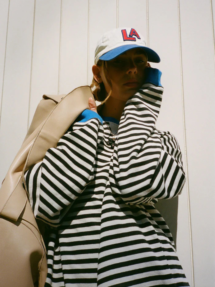 Isabeau | Women’s Striped Sweater | Oversized & Trendy