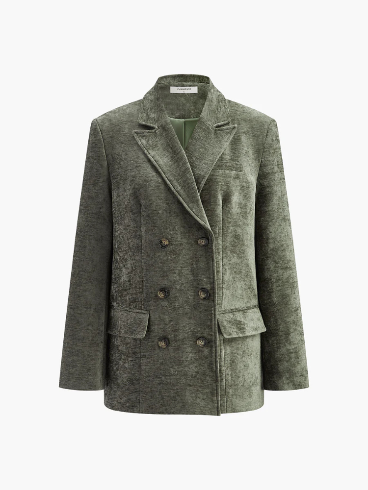 Vivica | Women’s Blazer | Retro Velvet Tailored
