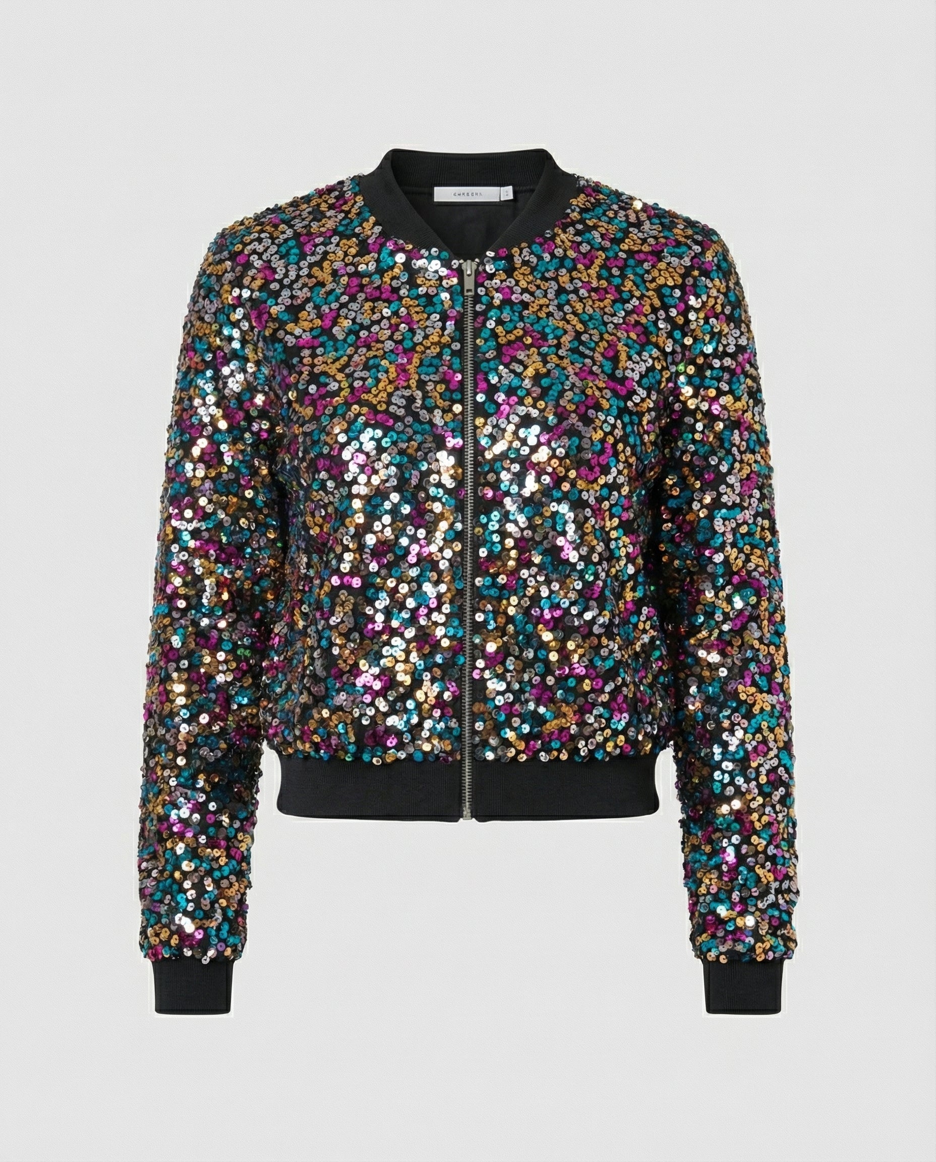 Zafrina - Giacca Bomber Donna con Paillettes