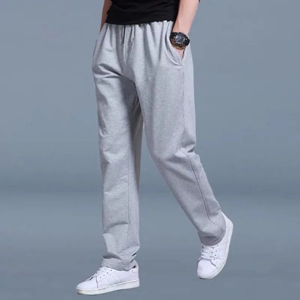 Men’s Jogging Trousers - Drawstring Waist Sweatpants