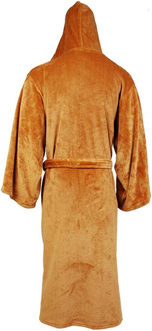 Men’s Bathrobe - Long Dressing Gown with Belt