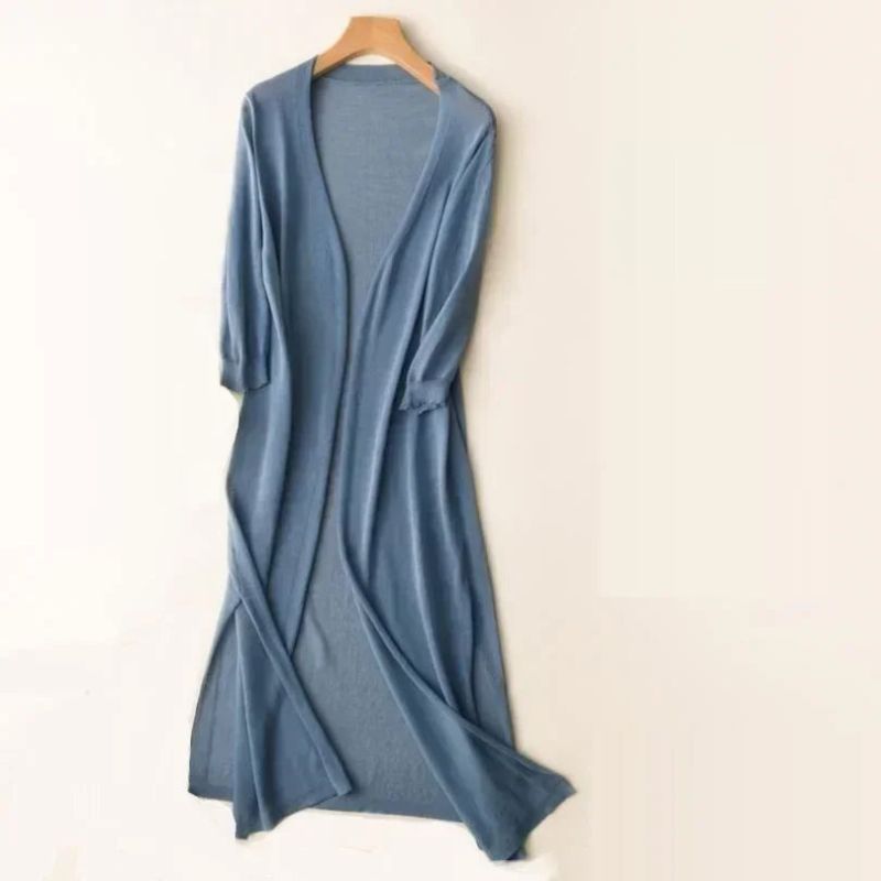 Adele | Women's Down Cardigan | Long