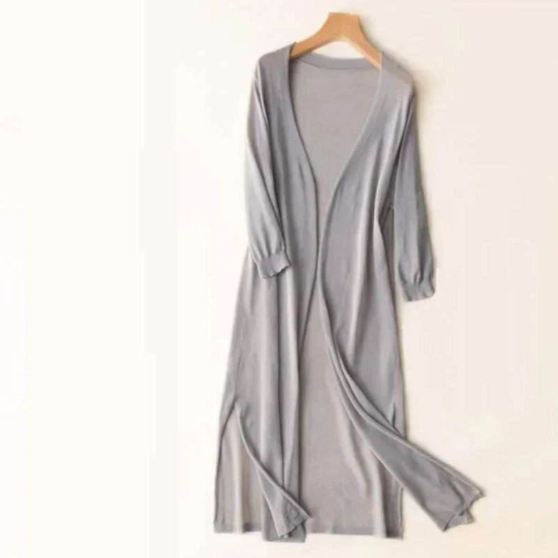 Adele | Women's Down Cardigan | Long