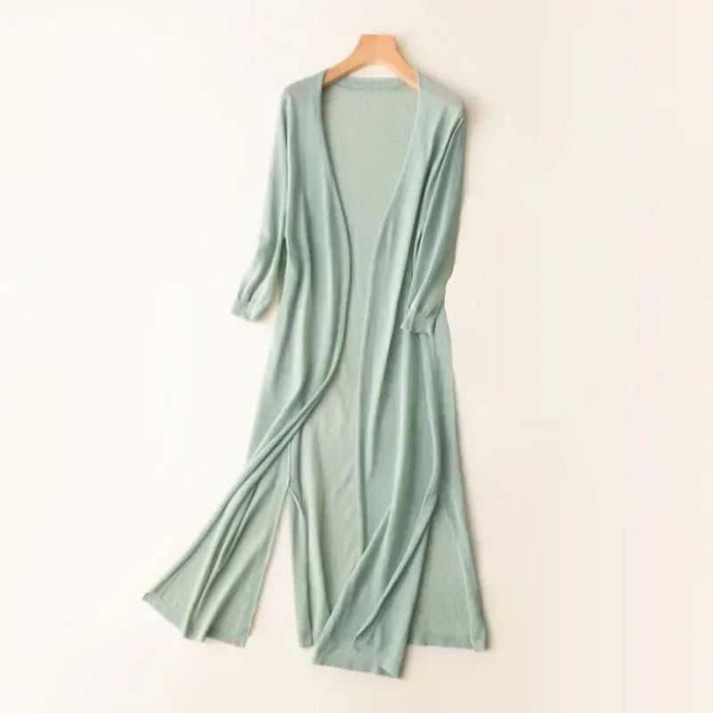 Adele | Women's Down Cardigan | Long