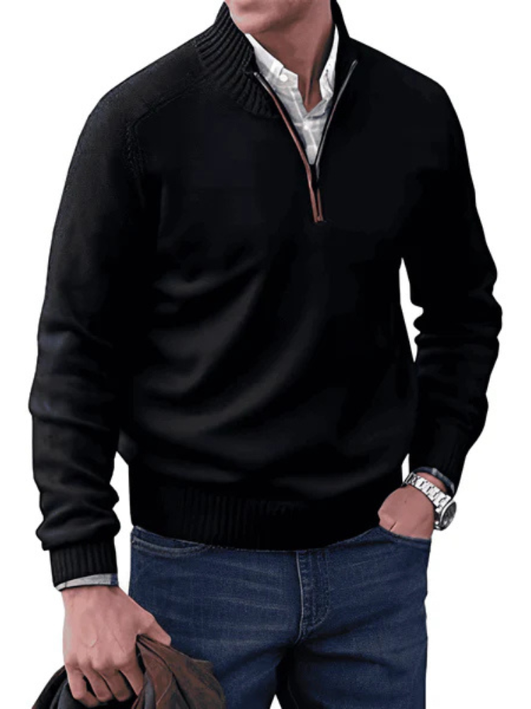 Albert | Men’s Pullover | Quarter-Zip Modern Fit