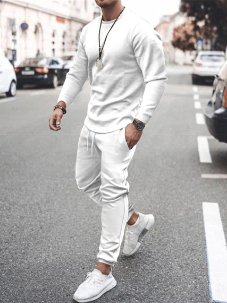 Alexander | Men’s Tracksuit | Slim-Fit Ribbed Detail Set