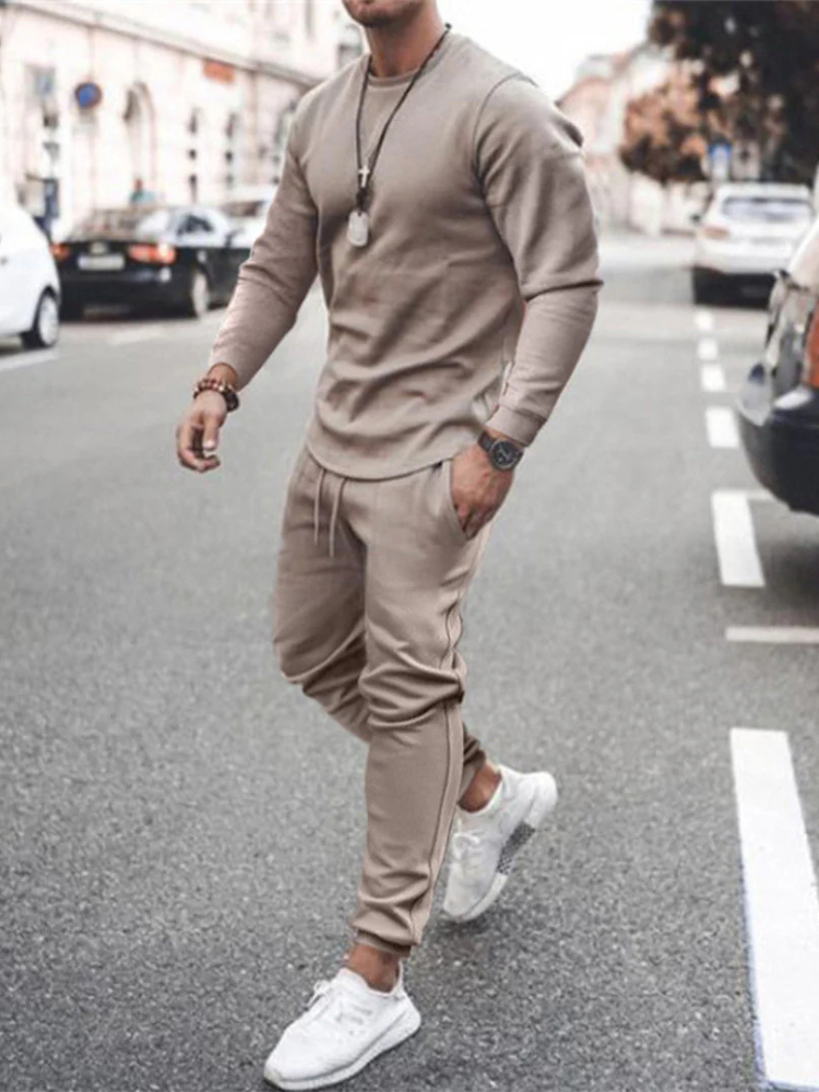 Alexander | Men’s Tracksuit | Slim-Fit Ribbed Detail Set