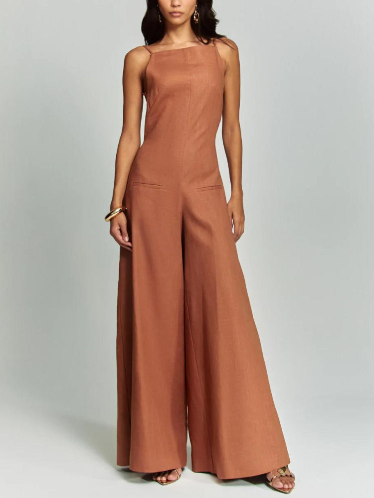 Alexandra | Women’s Tailored Jumpsuit | Halter