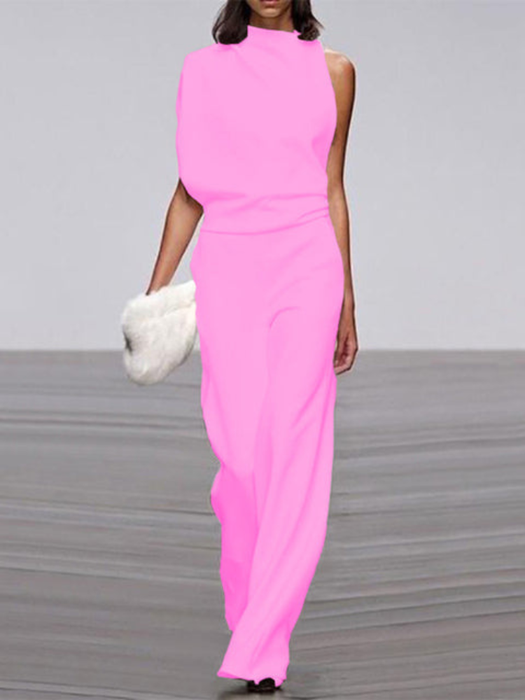 Alison | Women's Sleeveless Jumpsuit | Wide-Leg
