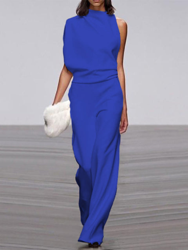 Alison | Women's Sleeveless Jumpsuit | Wide-Leg