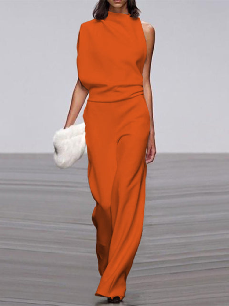 Alison | Women's Sleeveless Jumpsuit | Wide-Leg