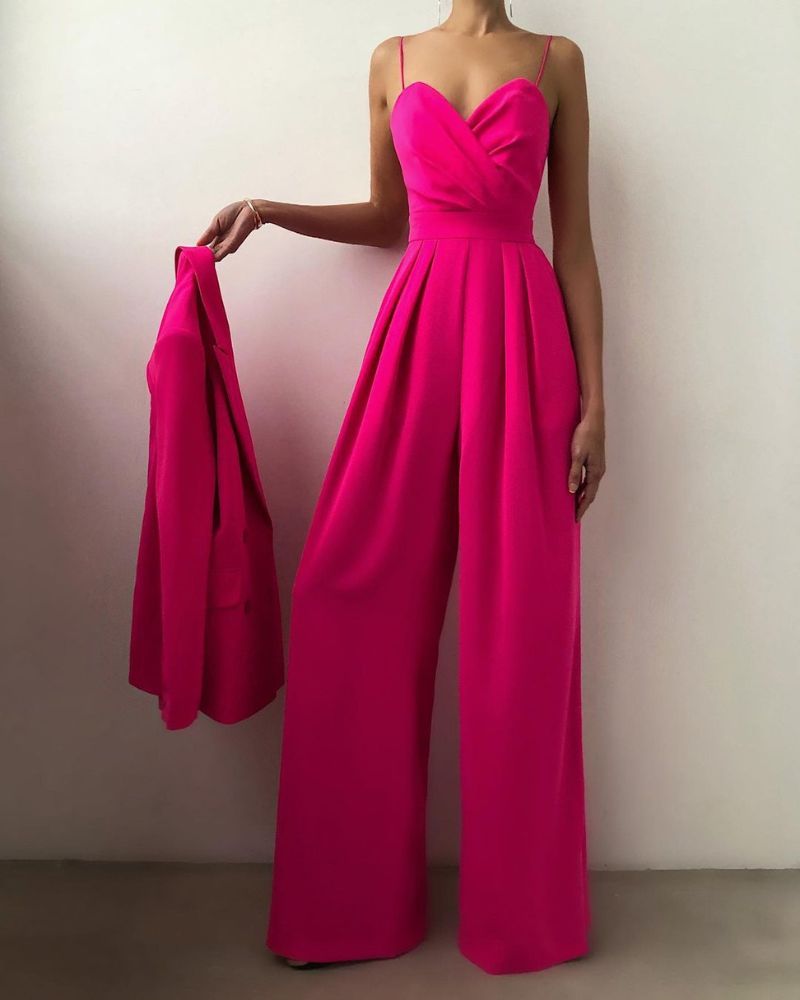 Alissa | Women's Strappy Jumpsuit | Sexy
