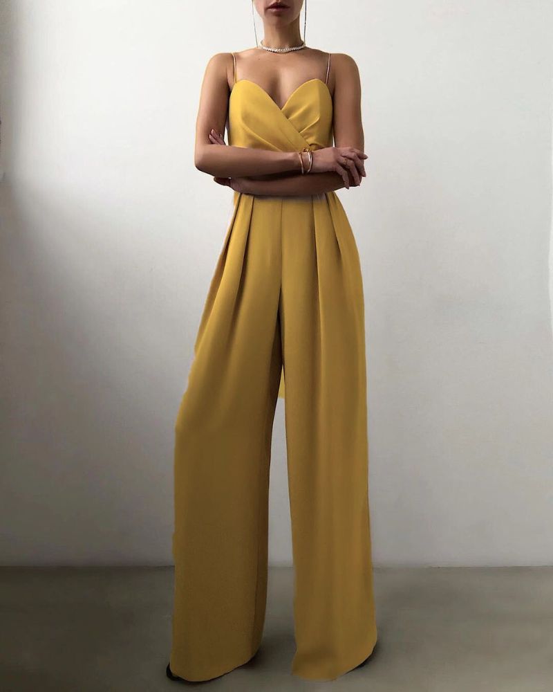 Alissa | Women's Strappy Jumpsuit | Sexy