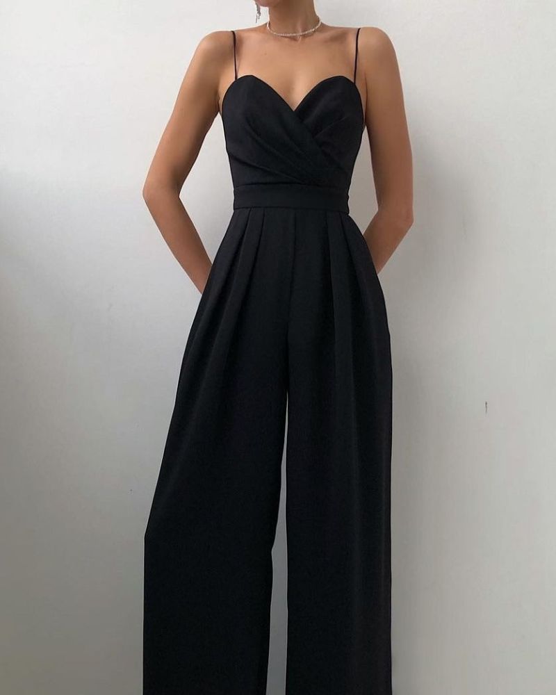 Alissa | Women's Strappy Jumpsuit | Sexy