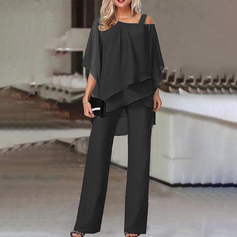 Allegra | Women's Elegant Jumpsuit | Cold-Shoulder