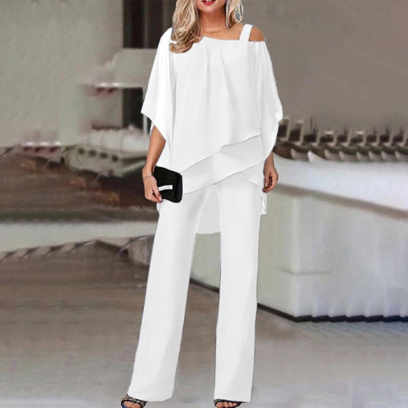 Allegra | Women's Elegant Jumpsuit | Cold-Shoulder
