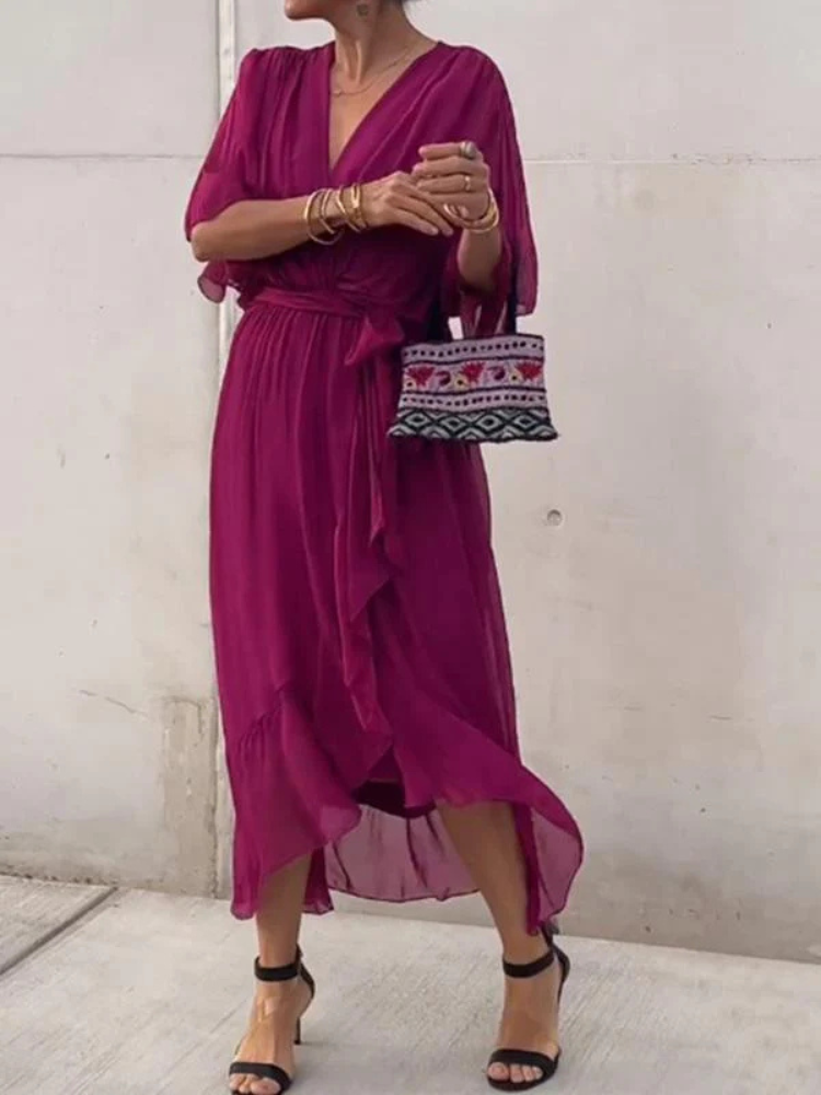 Amelie | Women’s Chiffon Dress | Elegant & Flowing