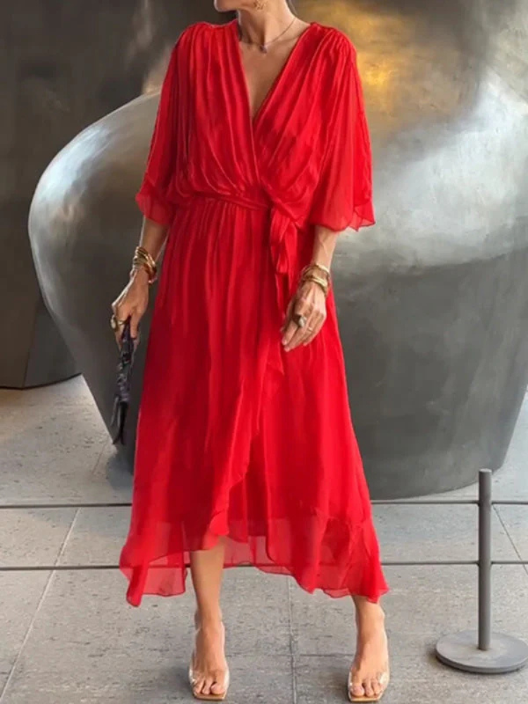Amelie | Women’s Chiffon Dress | Elegant & Flowing