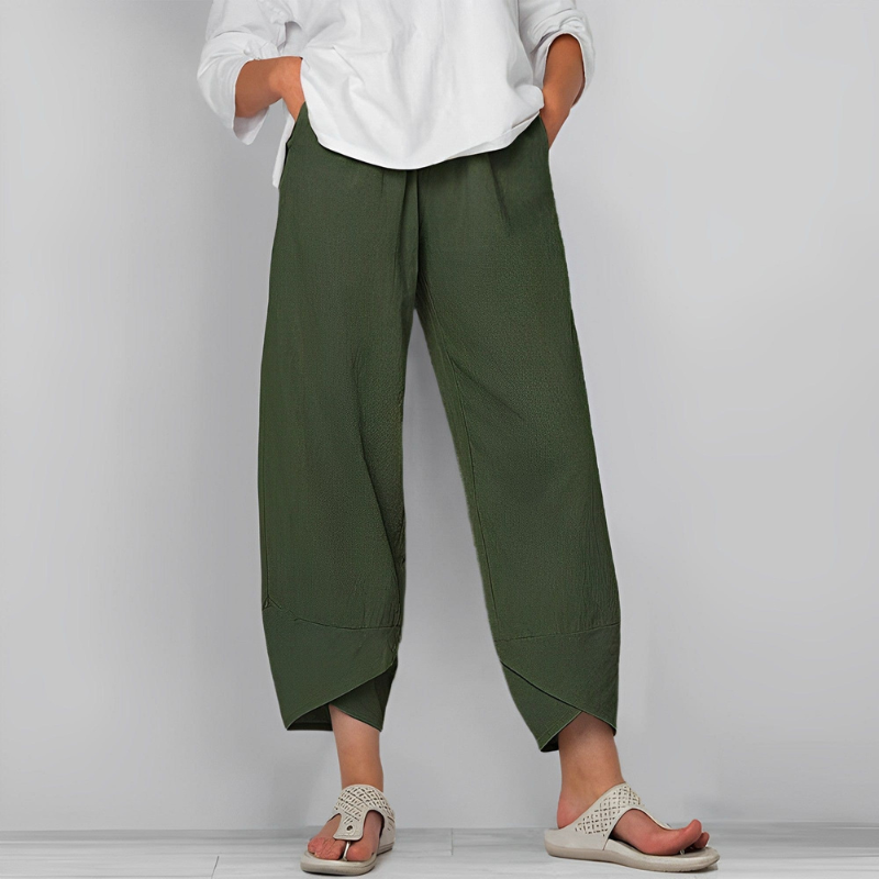 Angelica | Women's Casual Linen Pants | Relaxed