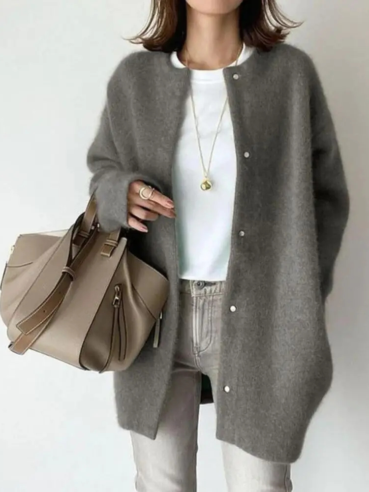 Annabelle | Women’s Wool-Mohair Cardigan | Chic & Cozy