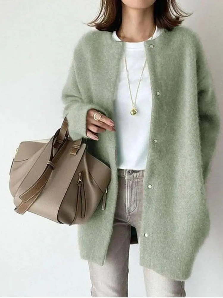 Annabelle | Women’s Wool-Mohair Cardigan | Chic & Cozy