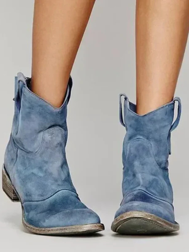 Annie | Women’s Cowboy Ankle Boots | Vintage & Refined
