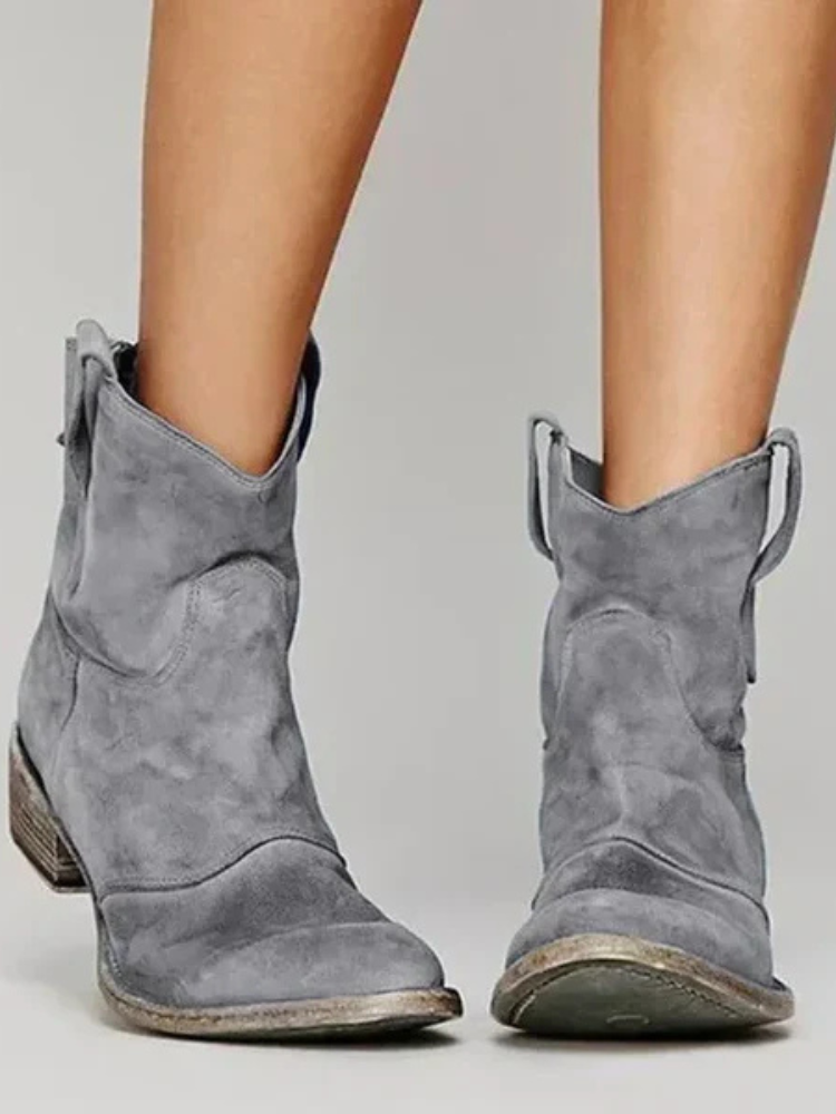 Annie | Women’s Cowboy Ankle Boots | Vintage & Refined
