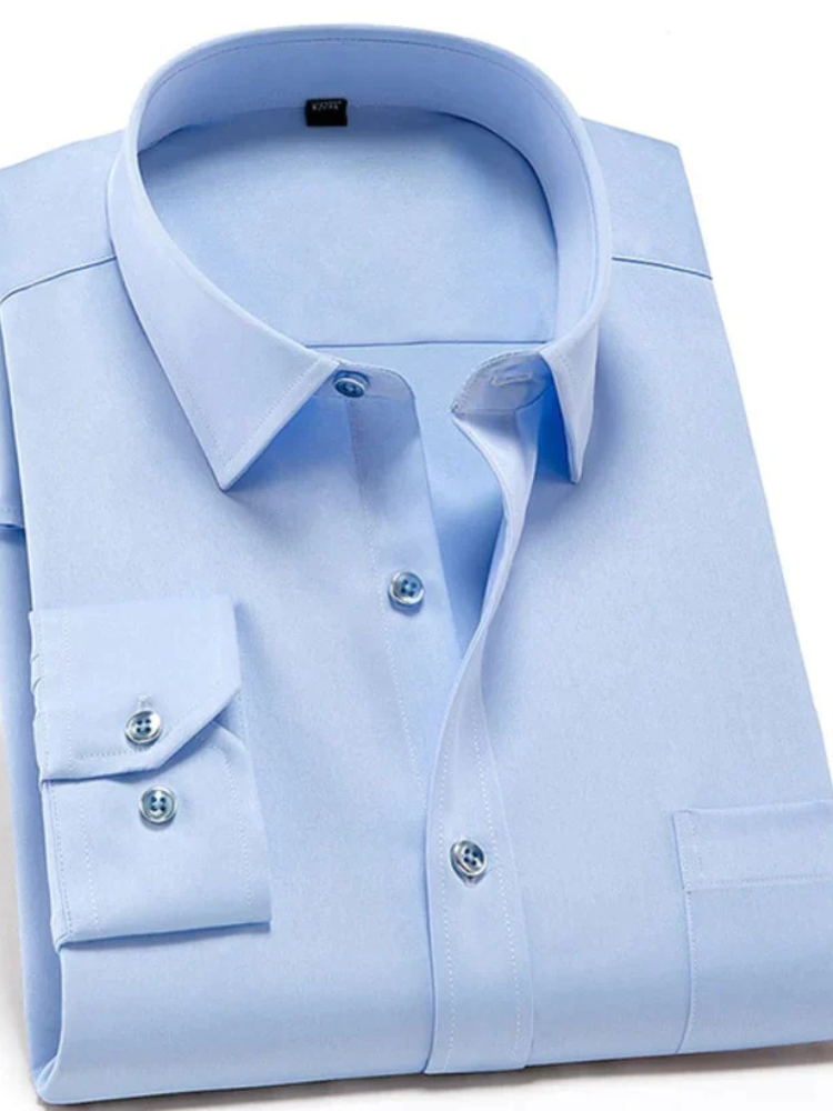 August | Men’s Shirt | Stretch Comfort Wrinkle-Free Fit