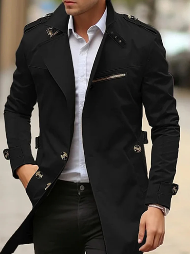 Austin | Men’s Coat | Classic Spring Trench Fit