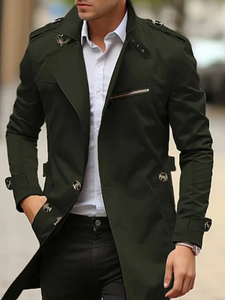 Austin | Men’s Coat | Classic Spring Trench Fit