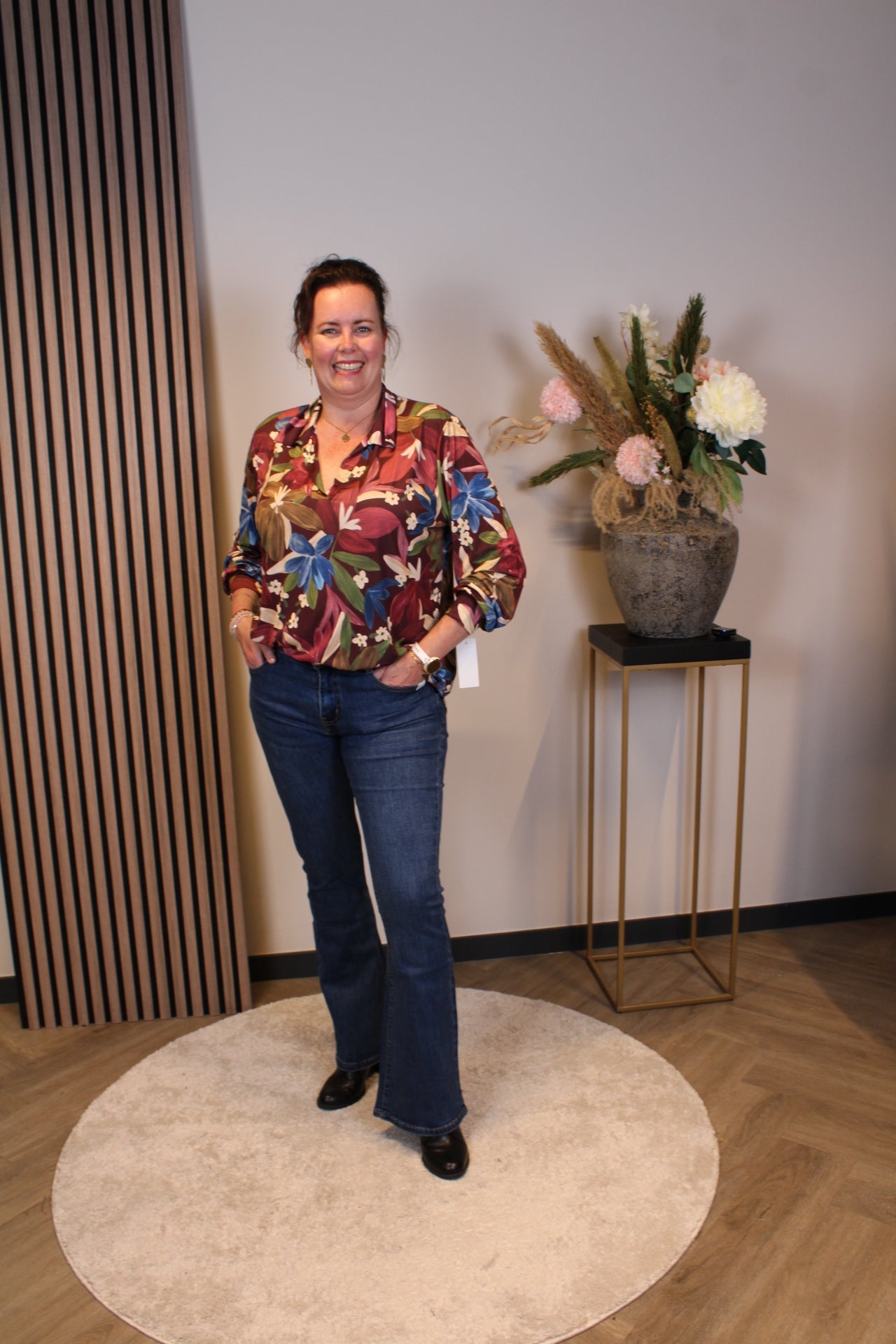 Women’s Jeans – Flared Full-Length Trousers