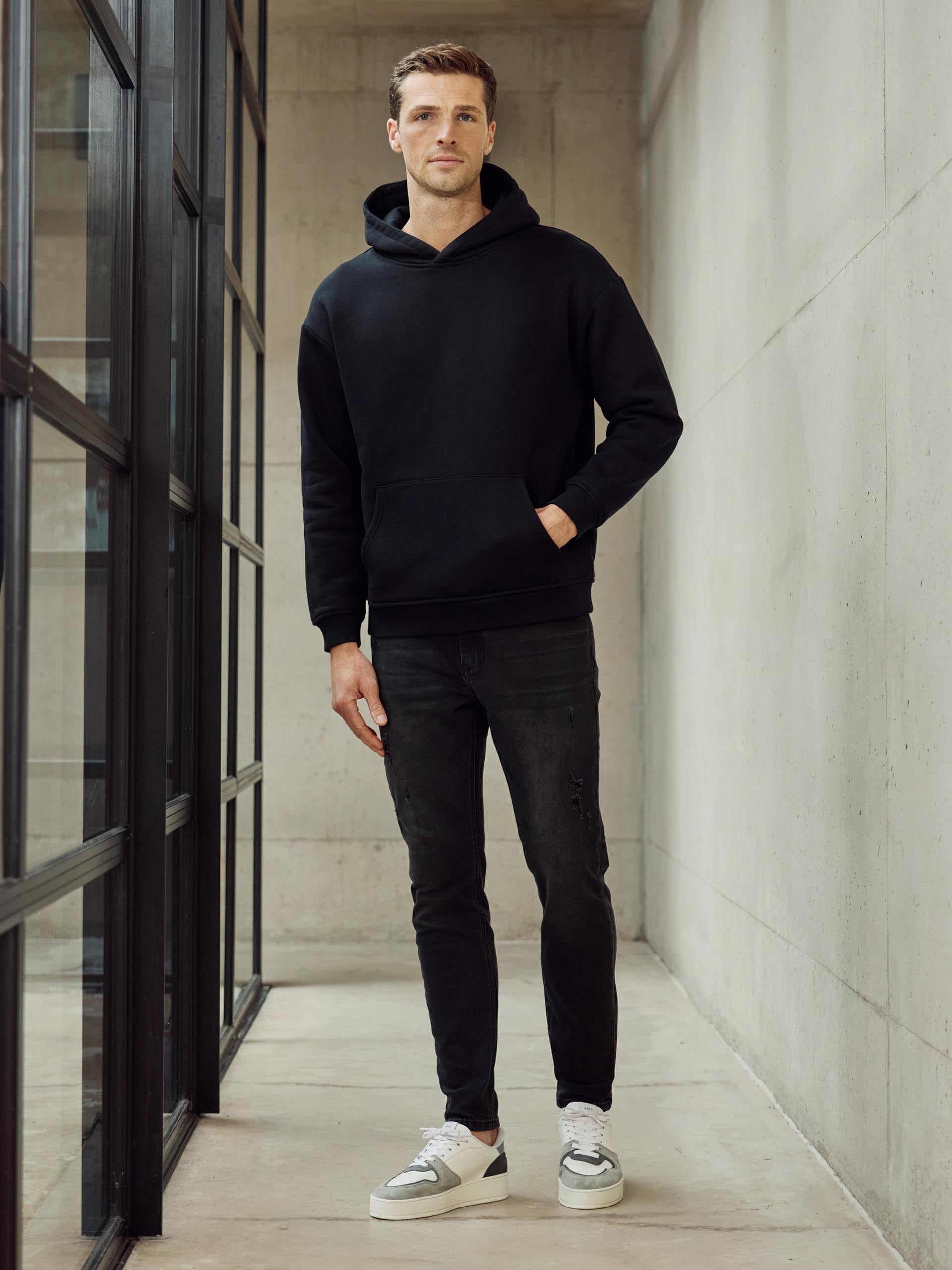 Men’s Jeans Narrow Leg Cut - Black Wash