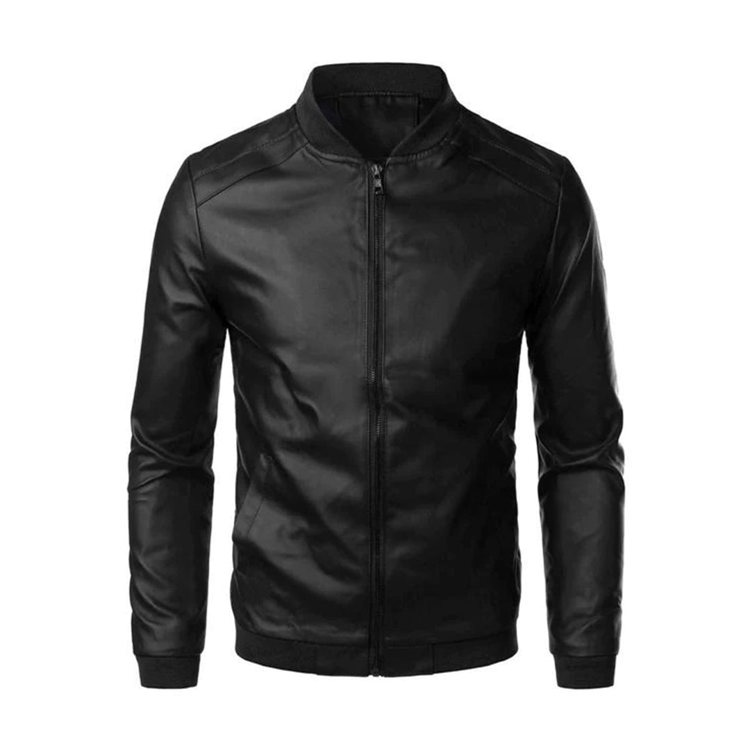 Valerio – Chaqueta de primavera para hombre ajustada con cremallera