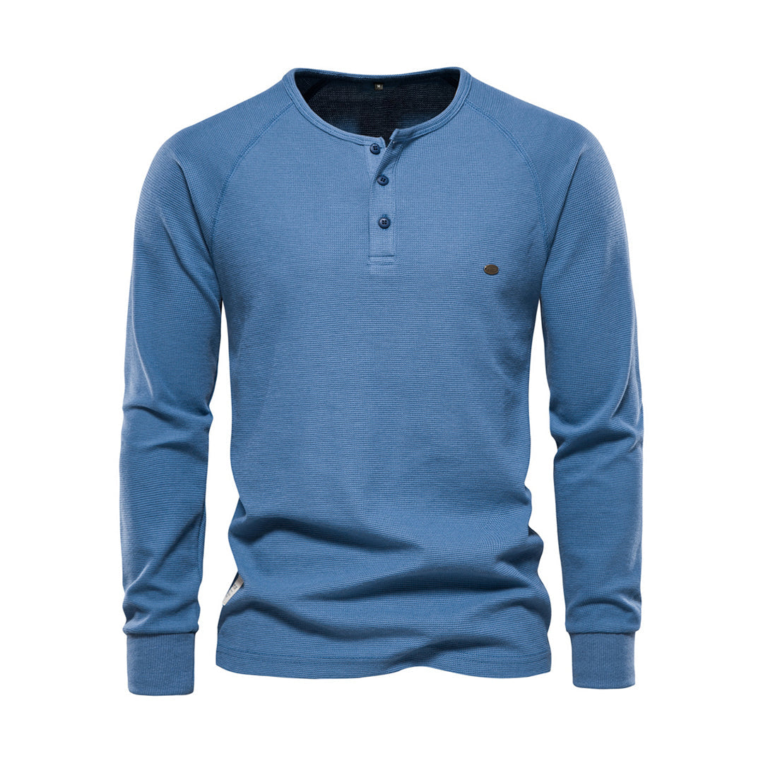 Men's long-sleeved shirt – soft fabric