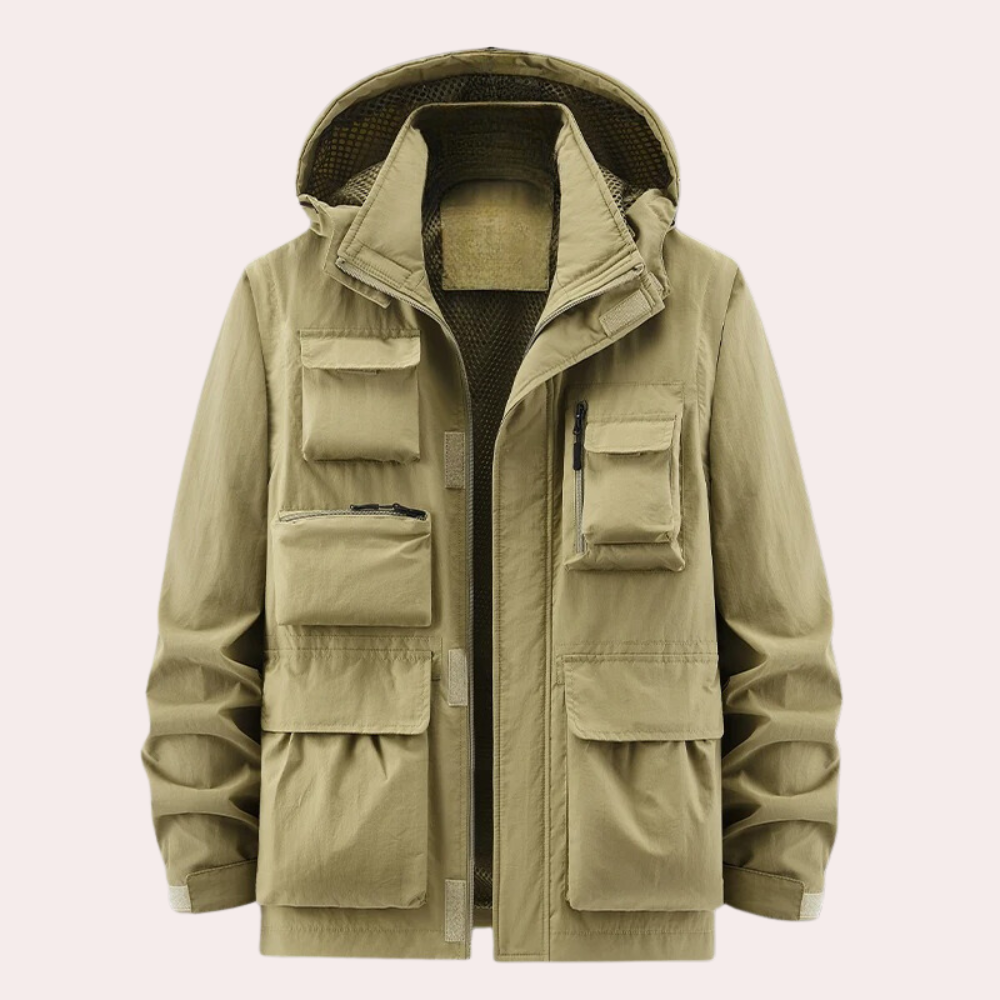 Men's Winter Parka Jacket – Regular Fit with Hood
