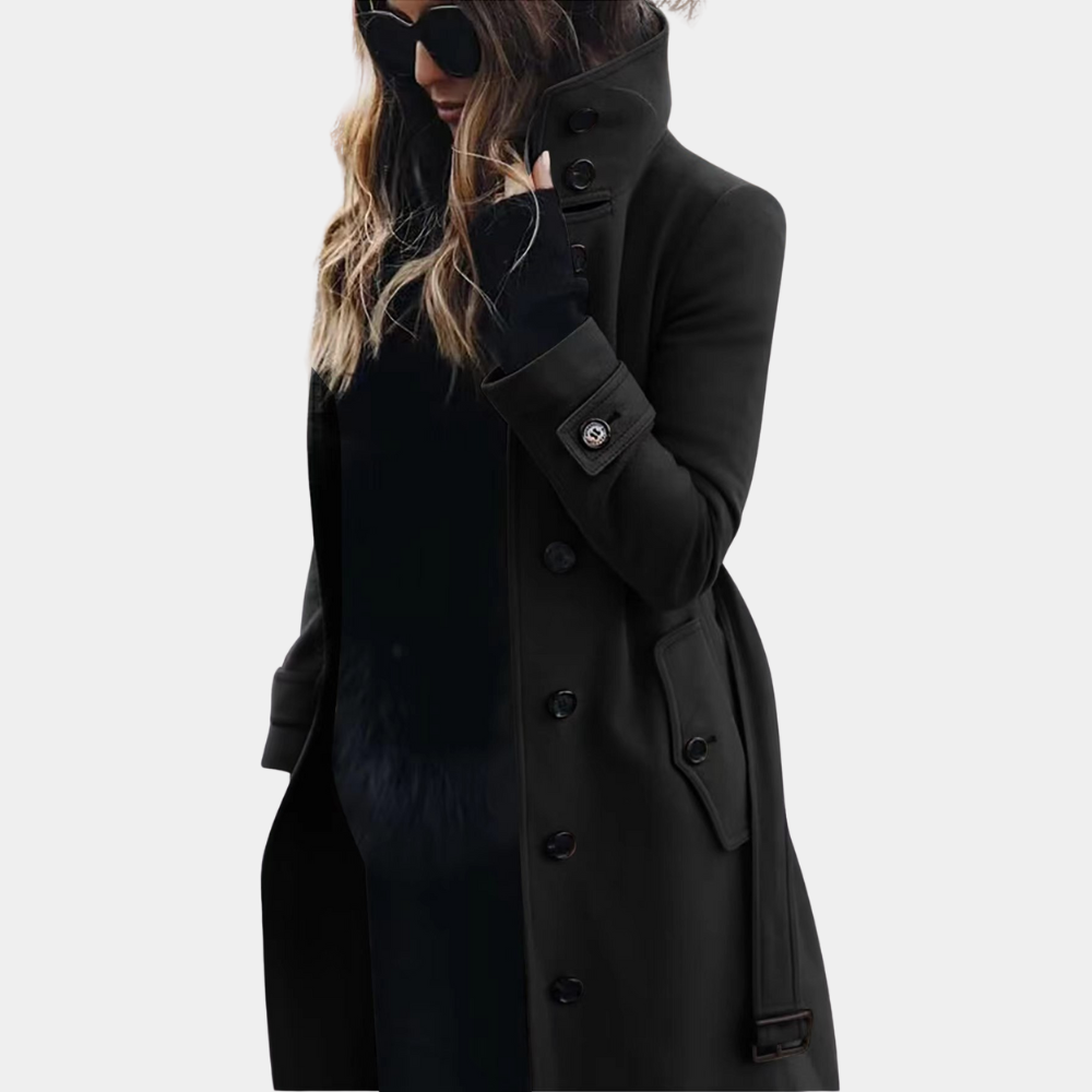 Women’s Trench Coat - Belted Long Outerwear