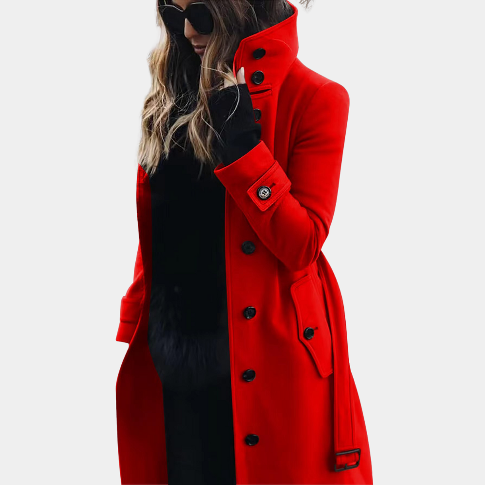 Women’s Trench Coat - Belted Long Outerwear