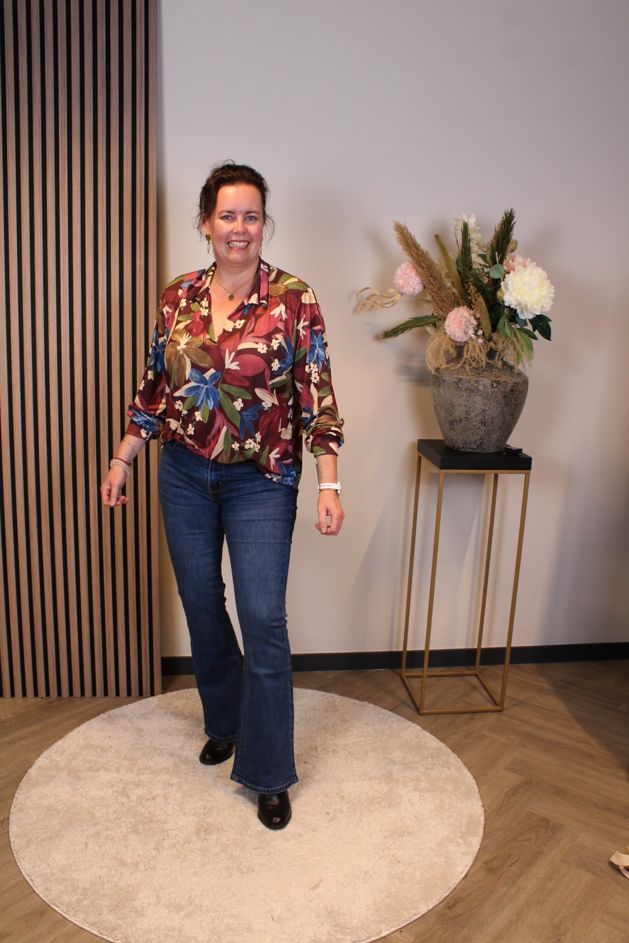 Women’s Jeans – Flared Full-Length Trousers