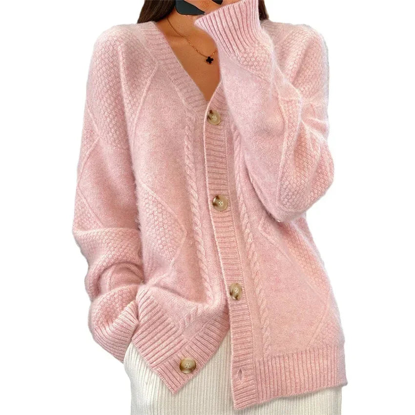 Melvianne – Women’s Soft Cashmere Cardigan