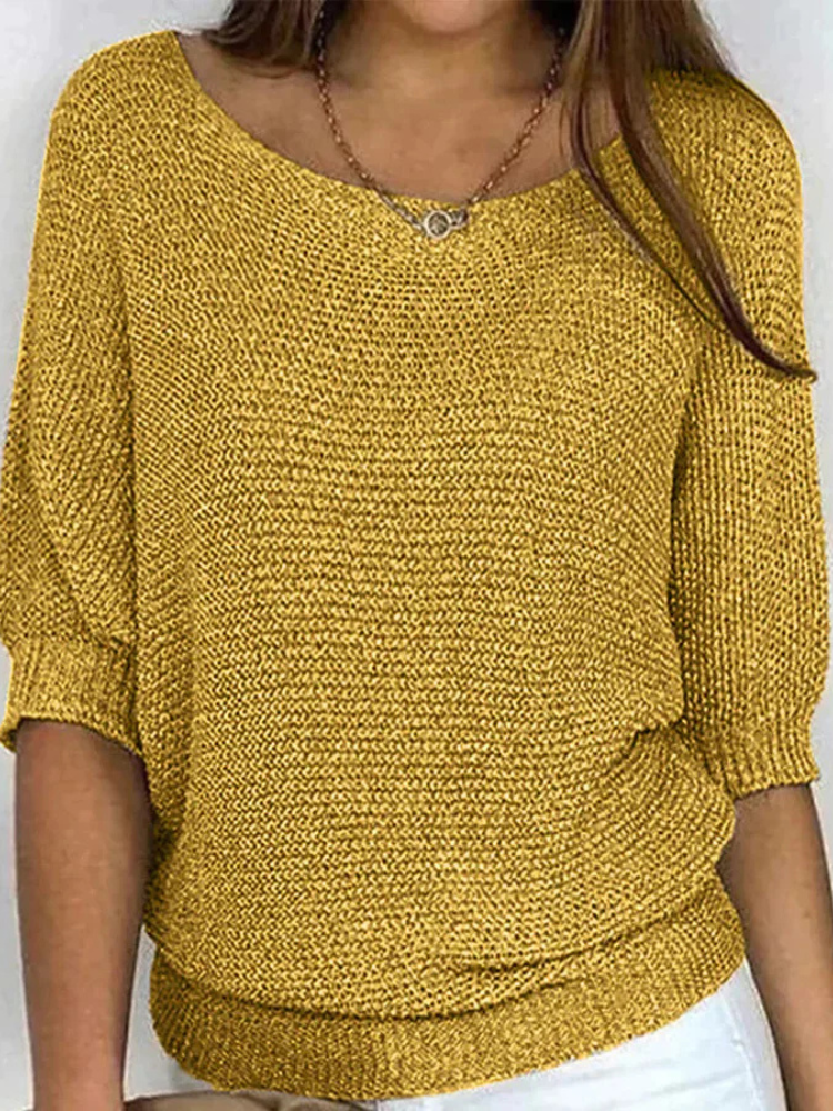 Céleste | Women’s Knitted Top | Relaxed & Refined