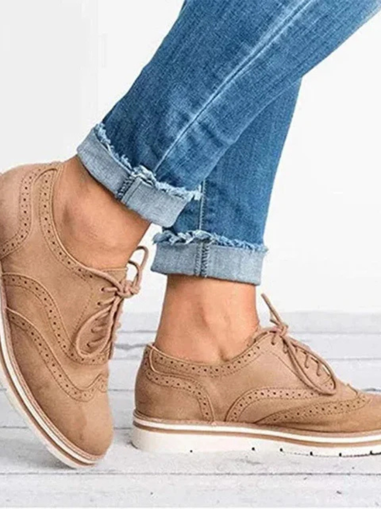 Celeste | Women’s Vegan Leather Shoes | Lace-Adorned Elegance