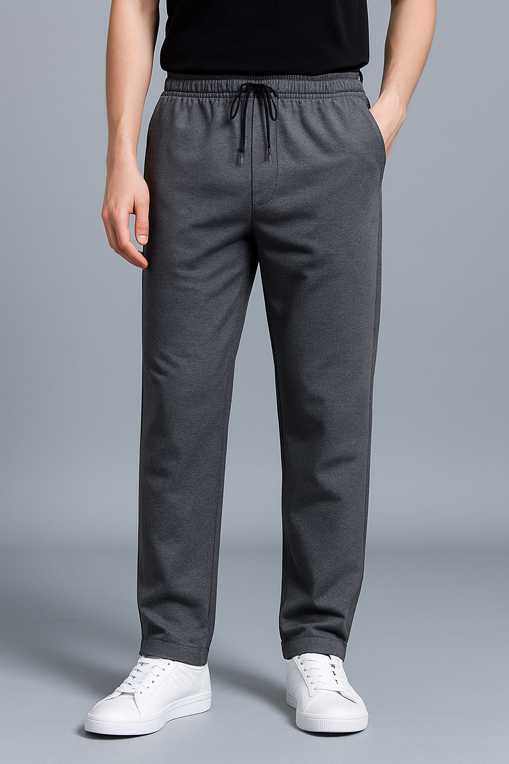 Men’s Jogging Trousers - Drawstring Waist Sweatpants