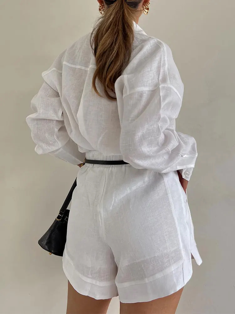 Chelsea | Women’s Two-Piece Set | Cotton Linen and Relaxed Fit