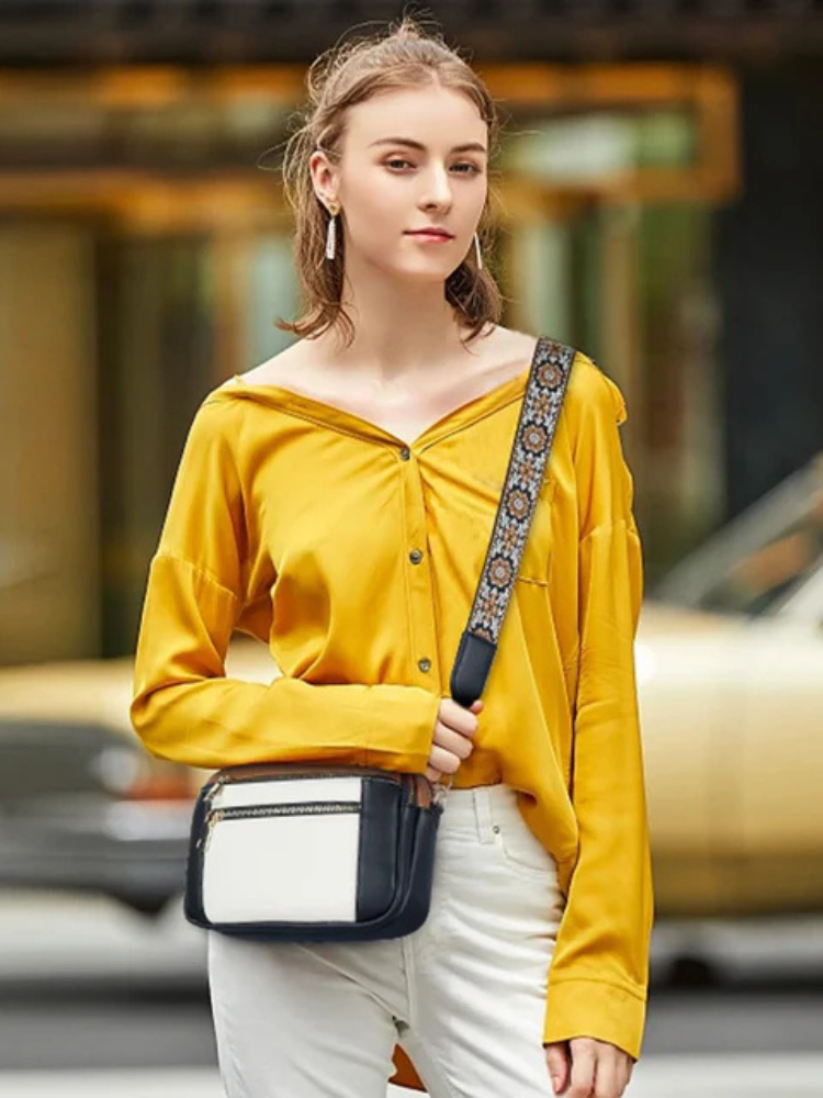 Chloë | Women’s Vegan Leather Crossbody Bag | Waterproof