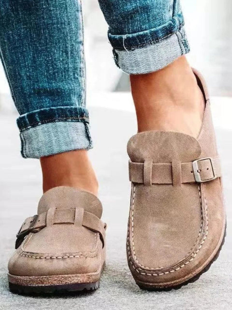 Clara | Women’s Retro Slip-On Loafers | Orthopedic & Effortlessly Chic
