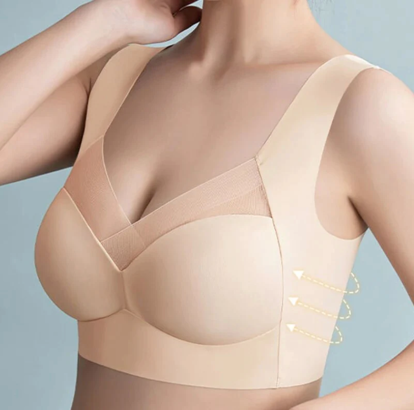 Non-padded bra – Push-up effect, Strapless